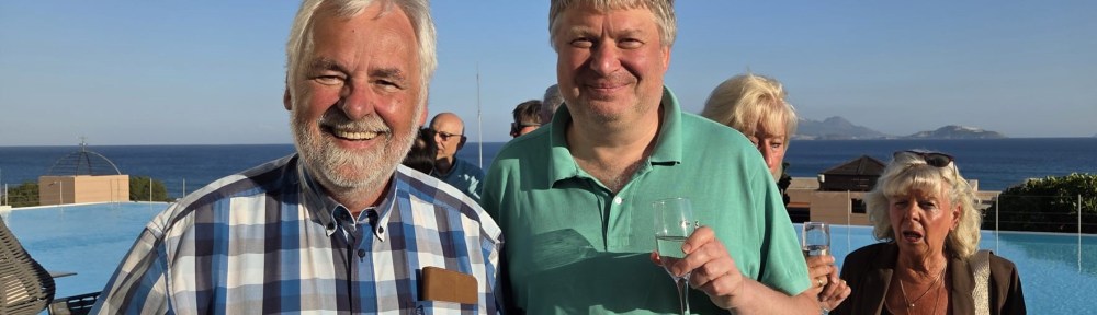 Vizeweltmeister unter sich. GM Shirov war als Trainer eines Einzelspielers vor Ort